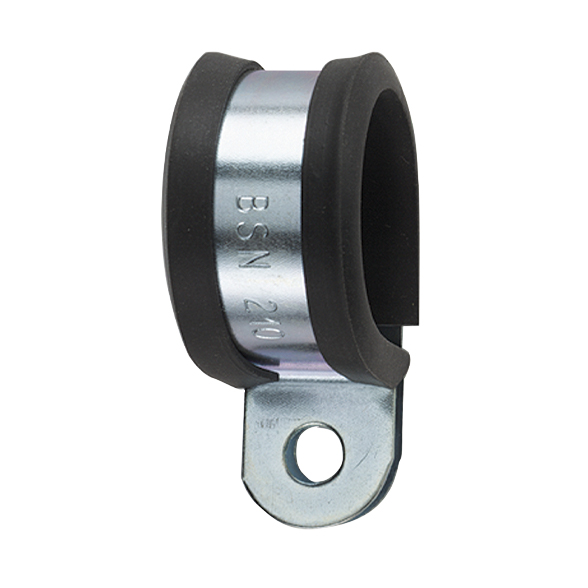 Flexicon FCC - Acél P-rögzítőfül PVC betéttel gégecsövekhez.